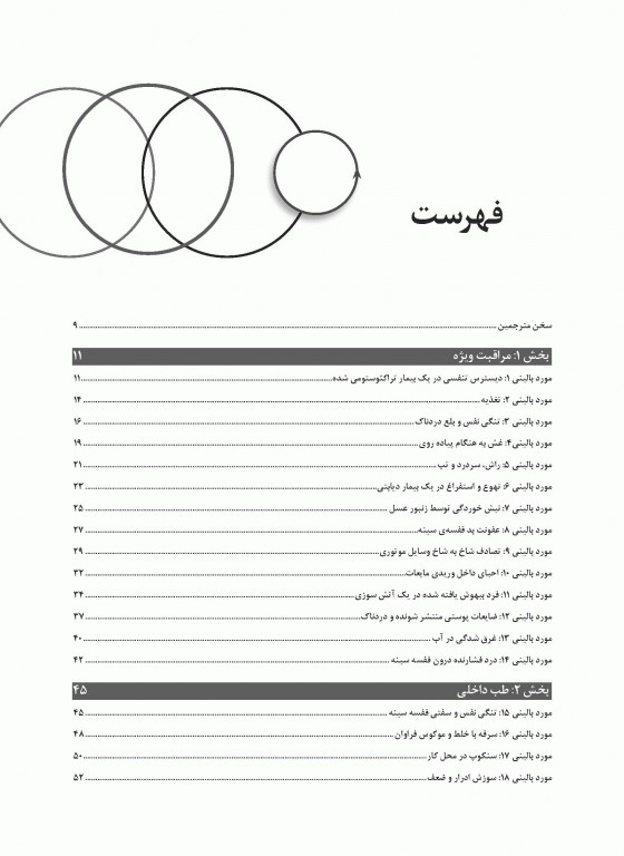 100 مورد بالینی در بخش اورژانس و مراقبت‌های ویژه