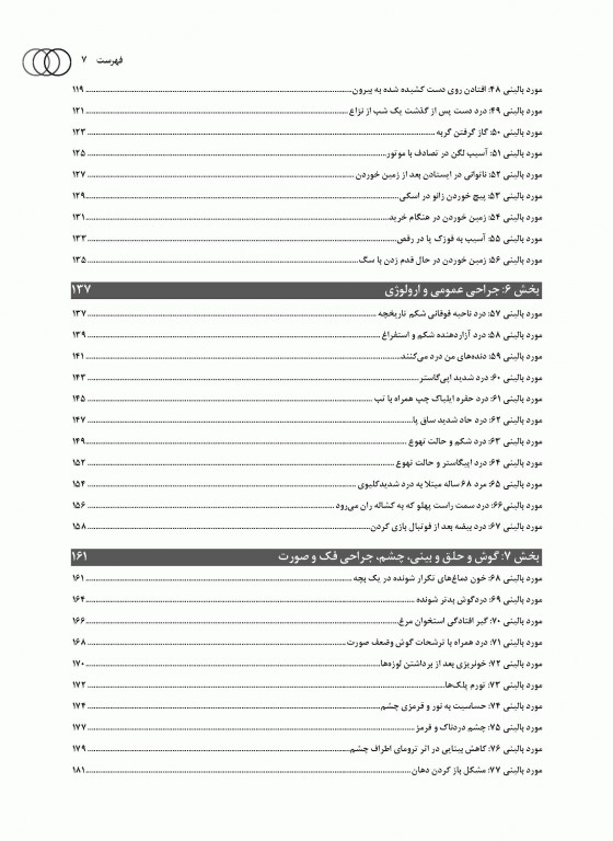 100 مورد بالینی در بخش اورژانس و مراقبت‌های ویژه
