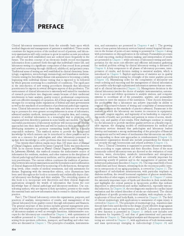 تشخیص و پیگیری بالینی بیماری‌ها به کمک روش‌های آزمایشگاهی هنری‌ دیویدسون | Henry’s Clinical Diagnosis and Management by Laboratory Methods 2017