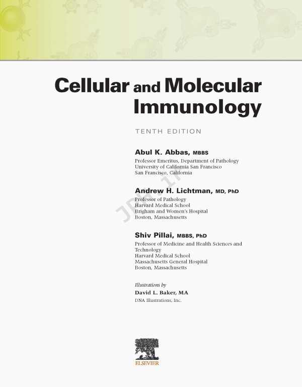 ایمونولوژی سلولی و مولکولی ابوالعباس2021 | Cellular and Molecular Immunology
