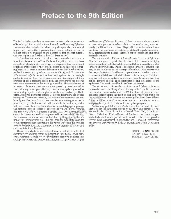 اصول و عملکرد بیماری‌های عفونی مندل 2020 | Mandell Douglas and Bennett's Principles and Practice of Infectious Diseases 9th Edition