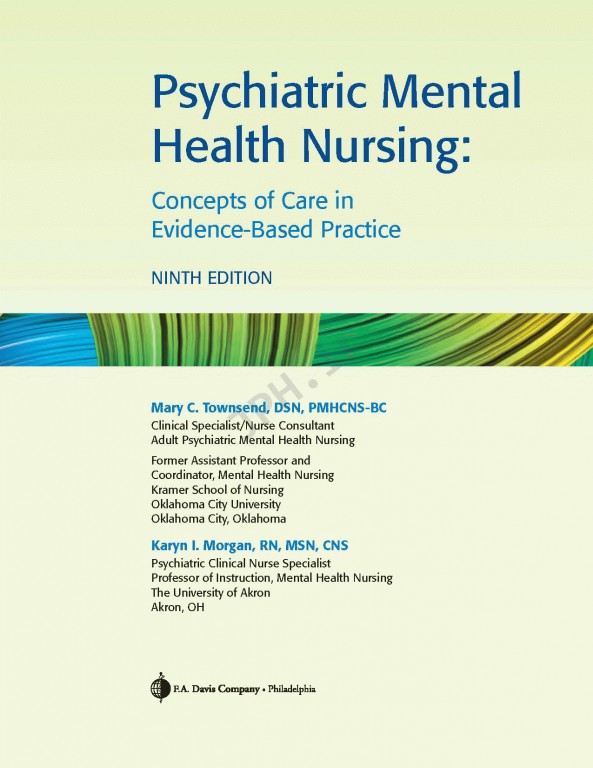 پرستاری بهداشت روان ویراست نهم | Psychiatric Mental Health Nursing 2018