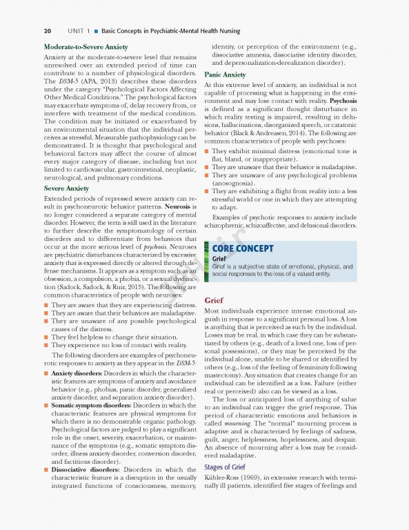 پرستاری بهداشت روان ویراست نهم | Psychiatric Mental Health Nursing 2018