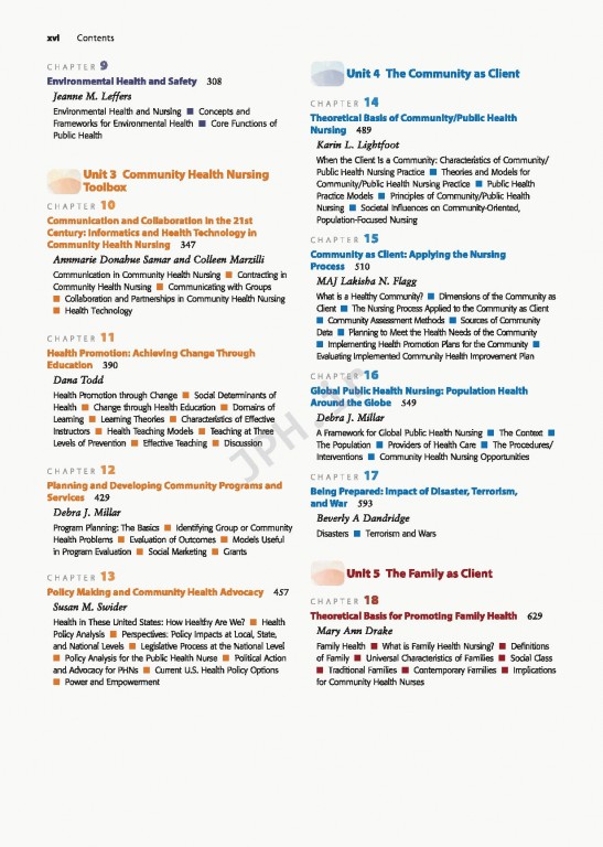 پرستاری بهداشت جامعه و بهداشت عمومی 2017 | Community and Public Health Nursing Promoting the Public's Health 9th Edition