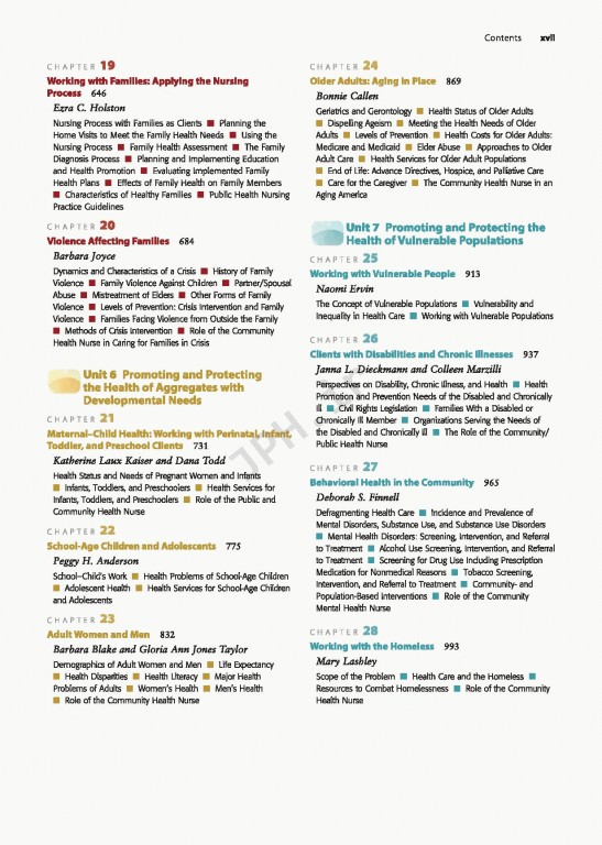 پرستاری بهداشت جامعه و بهداشت عمومی 2017 | Community and Public Health Nursing Promoting the Public's Health 9th Edition