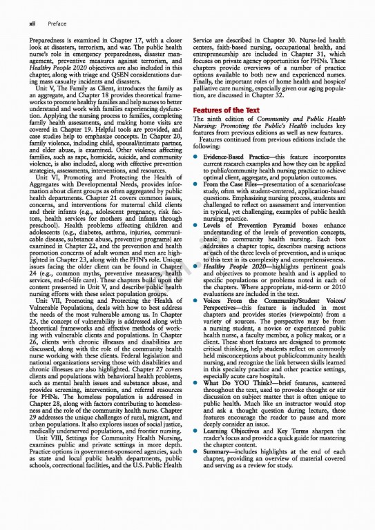 پرستاری بهداشت جامعه و بهداشت عمومی 2017 | Community and Public Health Nursing Promoting the Public's Health 9th Edition