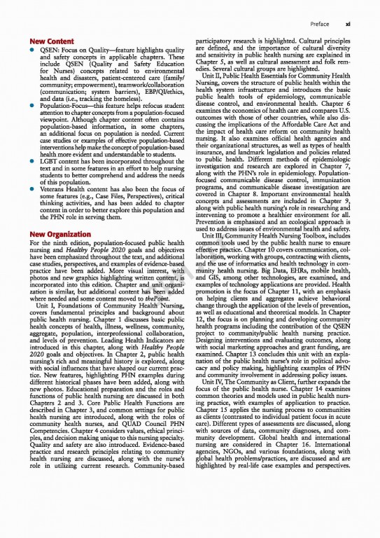 پرستاری بهداشت جامعه و بهداشت عمومی 2017 | Community and Public Health Nursing Promoting the Public's Health 9th Edition