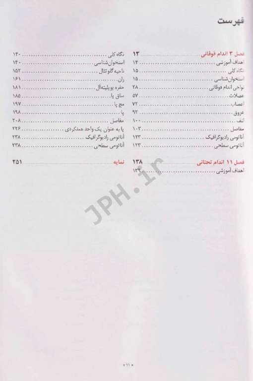 آناتومی بالینی اسنل 2019 دکتر حسن زاده جلد دوم اندام