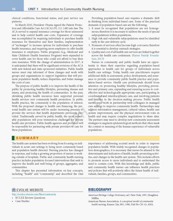 پرستاری سلامت جامعه ویراست هفتم | 2018 Community Public Health Nursing Promoting the Health of Populations