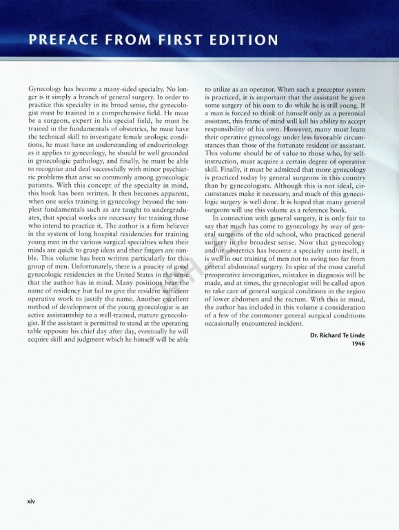 جراحی زنان و زایمان تلیند | Te Linde's Operative Gynecology 201 |