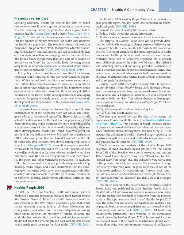 پرستاری سلامت جامعه ویراست هفتم | 2018 Community Public Health Nursing Promoting the Health of Populations