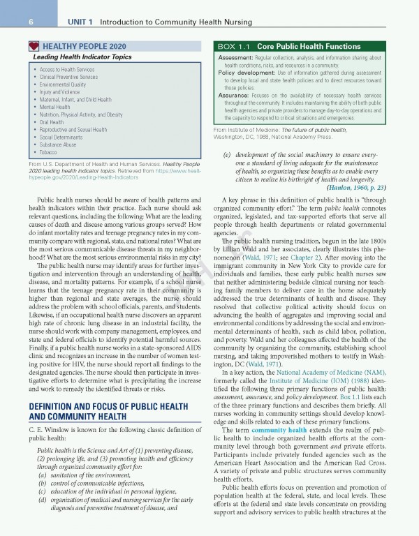 پرستاری سلامت جامعه ویراست هفتم | 2018 Community Public Health Nursing Promoting the Health of Populations