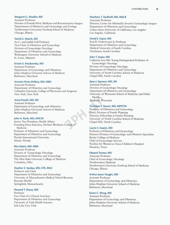 جراحی زنان و زایمان تلیند | Te Linde's Operative Gynecology 201 |