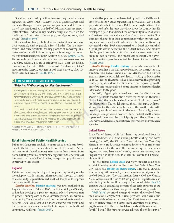 پرستاری سلامت جامعه ویراست هفتم | 2018 Community Public Health Nursing Promoting the Health of Populations