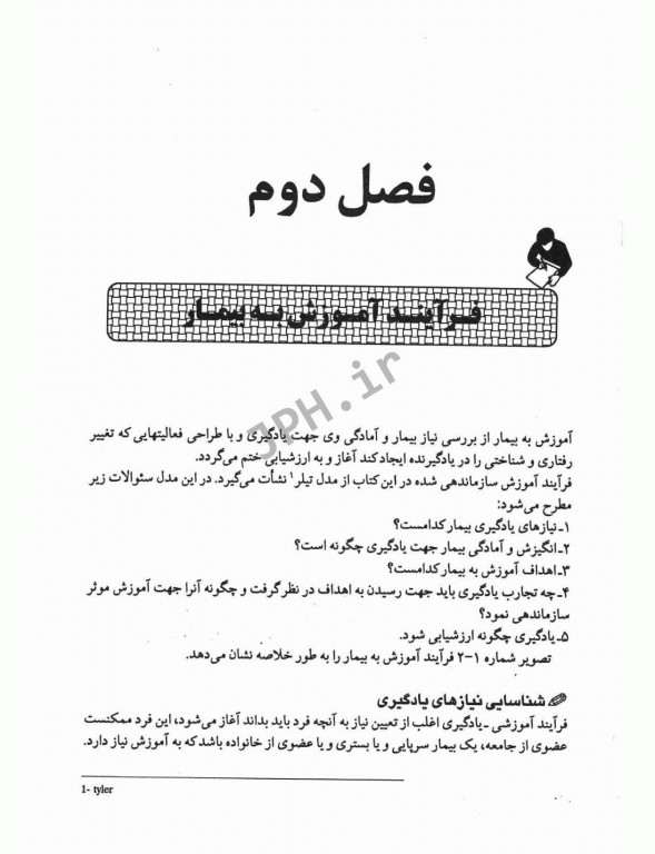 اصول آموزش به بیمار تانیا مهاجر