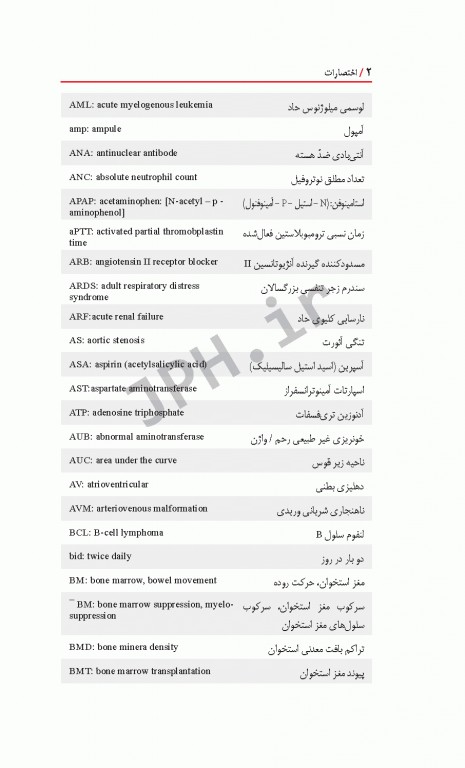 دستنامه دارویی پرستاران 1000 داروی ژنریک شایع