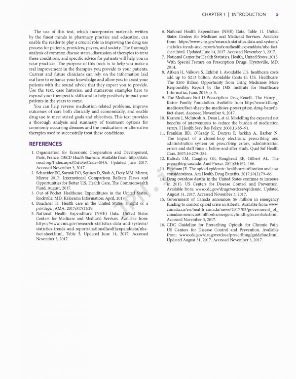 اصول و روش‌های دارودرمانی ویراست پنجم | Pharmacotherapy Principles & Practice 2019