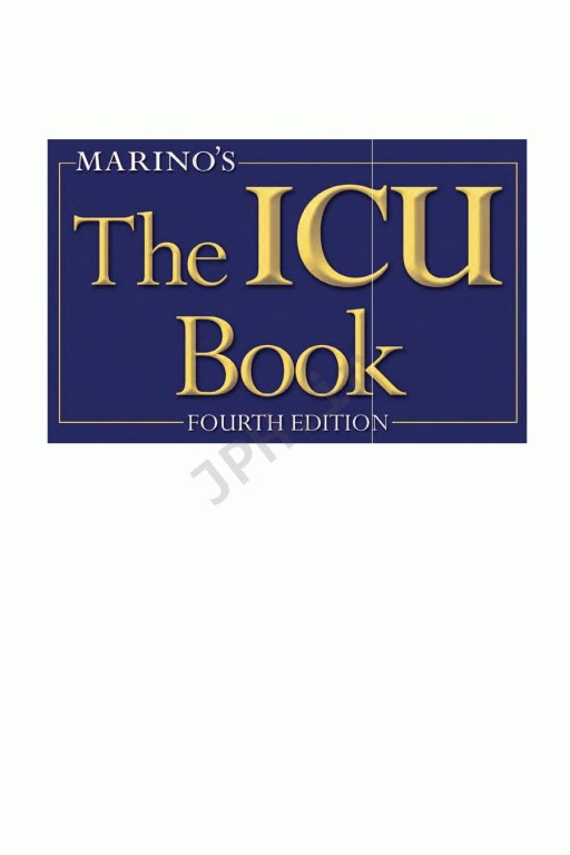 Marino's The ICU Book 2014 | آی سی یو پل مارینو ویراست چهارم
