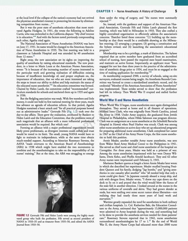 پرستار بیهوشی ویرایش ششم | Nurse Anesthesia 2018