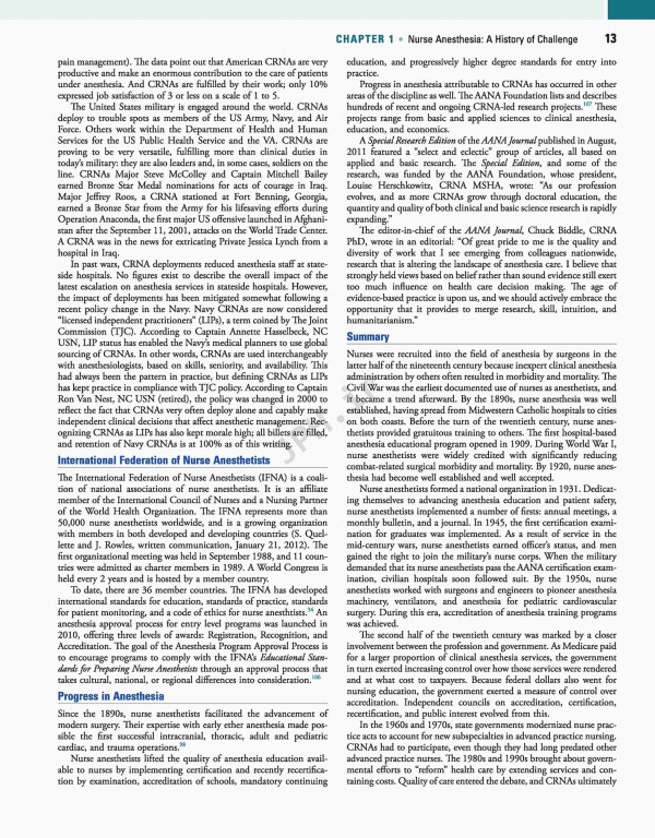 پرستار بیهوشی ویرایش ششم | Nurse Anesthesia 2018