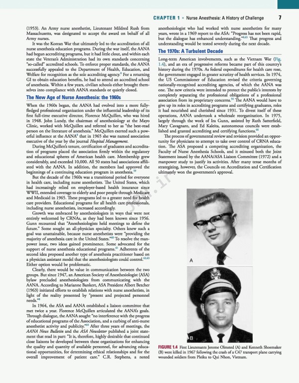 پرستار بیهوشی ویرایش ششم | Nurse Anesthesia 2018