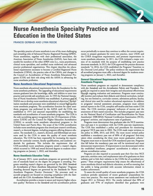 پرستار بیهوشی ویرایش ششم | Nurse Anesthesia 2018