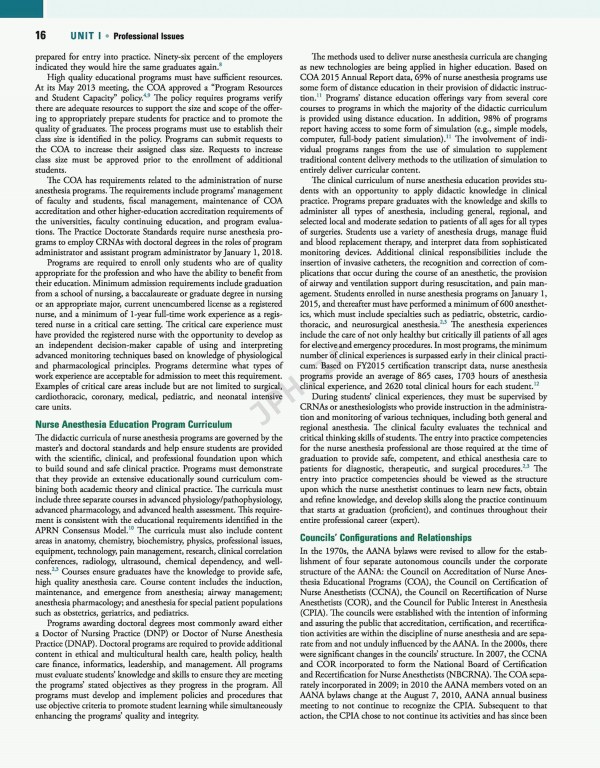 پرستار بیهوشی ویرایش ششم | Nurse Anesthesia 2018