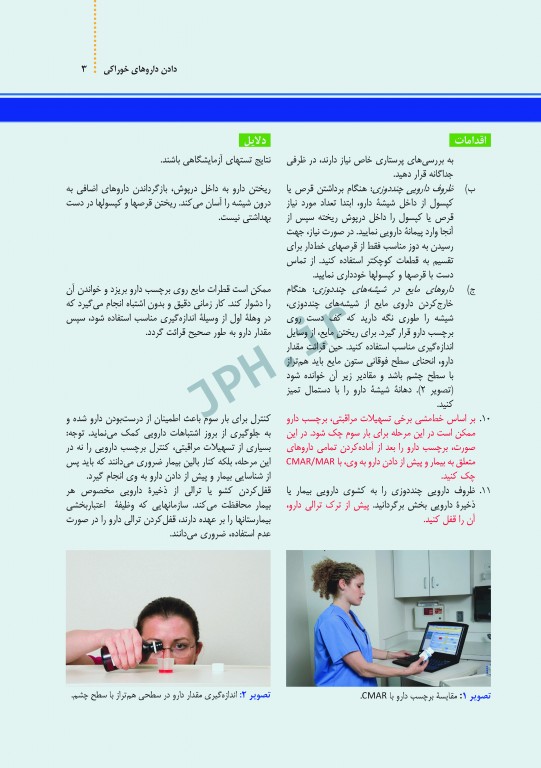 اطلس تصویری روش‌های دارو دادن پاملا باربارالین 2015