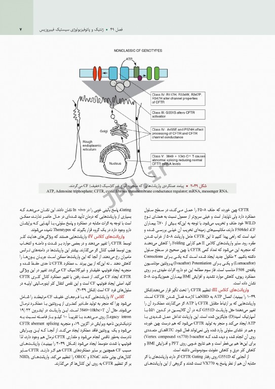 بیماری‌های ریوی کودکان کندیگ 2019 جلد4 سیستیک فیبروزیس و بیماری‌های بینابینی ریه