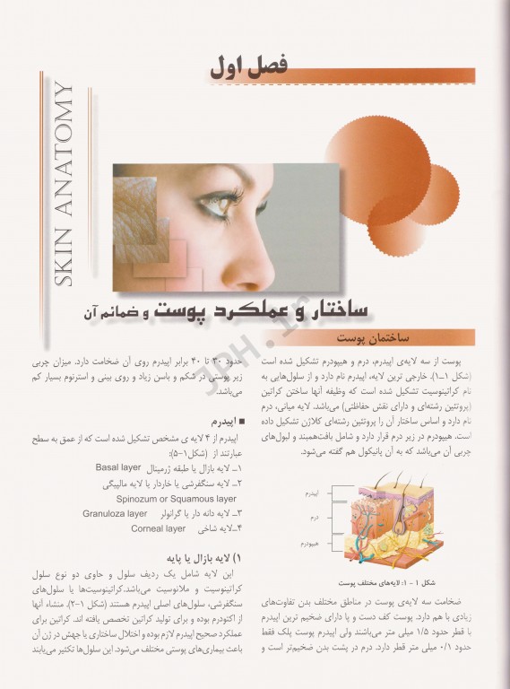 فرهنگ جامع مراقبت‌های پوست و مو و تکنیک‌های زیبایی جلد اول