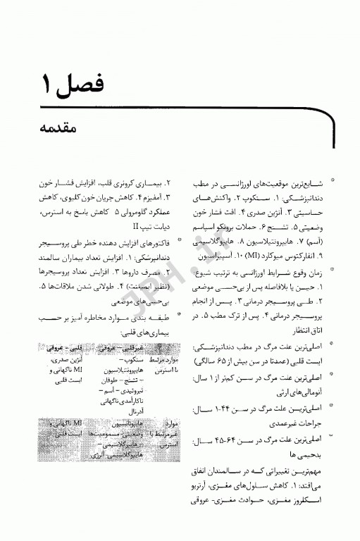 خلاصه کتاب Book Brief اورژانس‌های پزشکی در مطب دندانپزشکی مالامد 2015