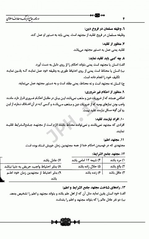 درسنامه جامع استخدامی نکته پلاس فرهنگ و معارف اسلامی