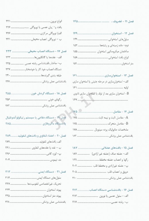 بافت‌شناسی پزشکی دکتر رجحان با اطلس رنگی جلد هارد (سخت)