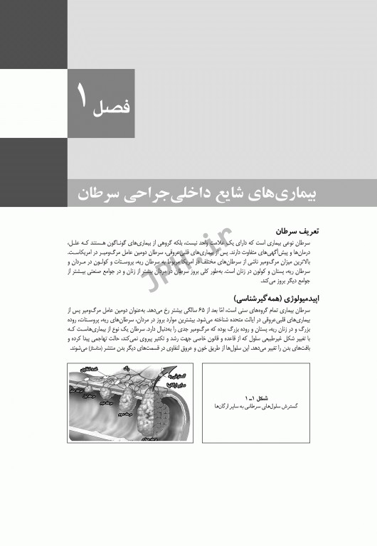 بیماری‌شناسی اختصاصی 2 سرطان، خون، غدد، مغز و اعصاب، کلیه و مجاری ادراری - تناسلی