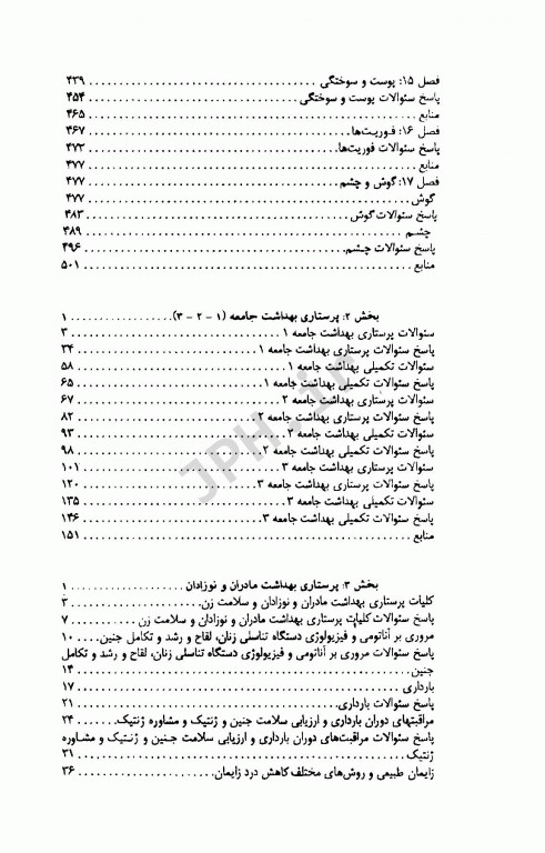 بانک سوالات ارشد و استخدامی پرستاری دکتر فاطمه غفاری
