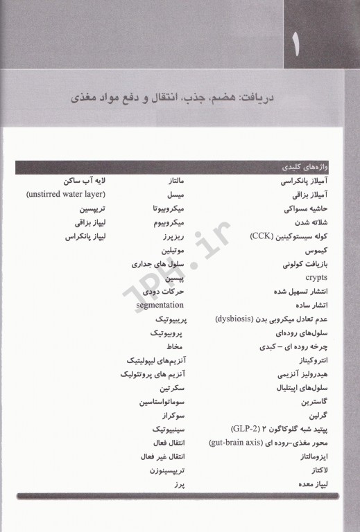 اصول تغذیه کراوس 2021 جلد اول اصول و ارزیابی، تشخیص و مداخله تغذیه‌ای