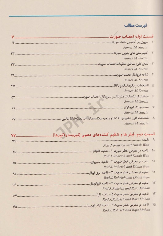 نواحی در معرض خطر در صورت دکتر عاطفه محمدنژاد همراه با کلیپ‌های آموزشی