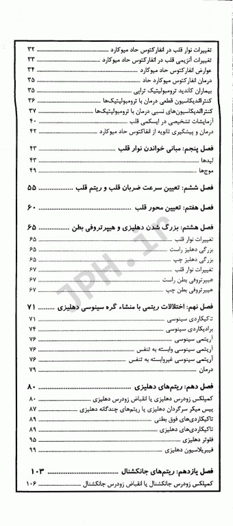 پرستاری CCU خواندن و تفسیر التروکاردیوگرام و فارماکوتراپی