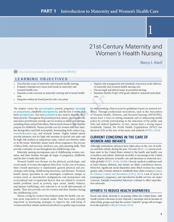 مراقبت‌های بهداشتی زنان و زایمان لودرمیلک | Maternity and Women's Health Care 2020