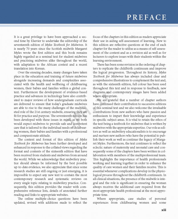 کتاب درسی مایلز برای ماماها ویراست هفدهم 2020 | Myles Textbook for Midwives