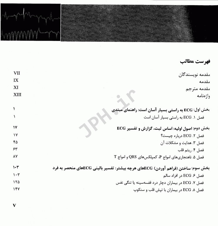 الکتروکاردیوگرافی ECG آسان هامپتون 2019
