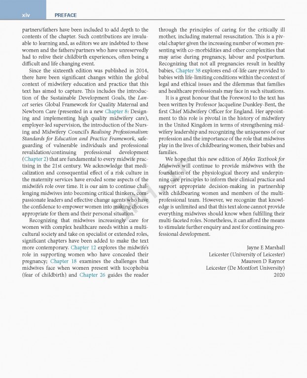 کتاب درسی مایلز برای ماماها ویراست هفدهم 2020 | Myles Textbook for Midwives