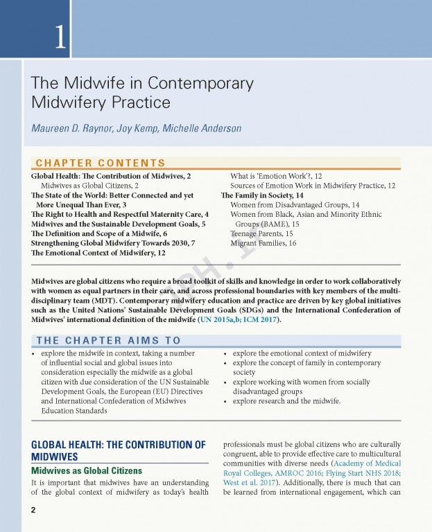کتاب درسی مایلز برای ماماها ویراست هفدهم 2020 | Myles Textbook for Midwives