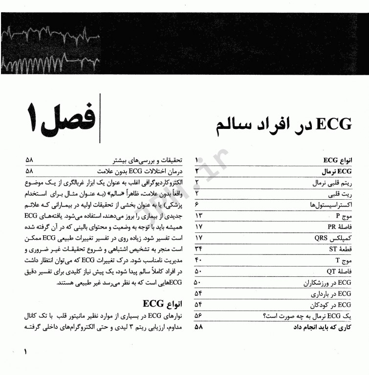 الکتروکاردیوگرافی ECG کاربردی هامپتون 2019