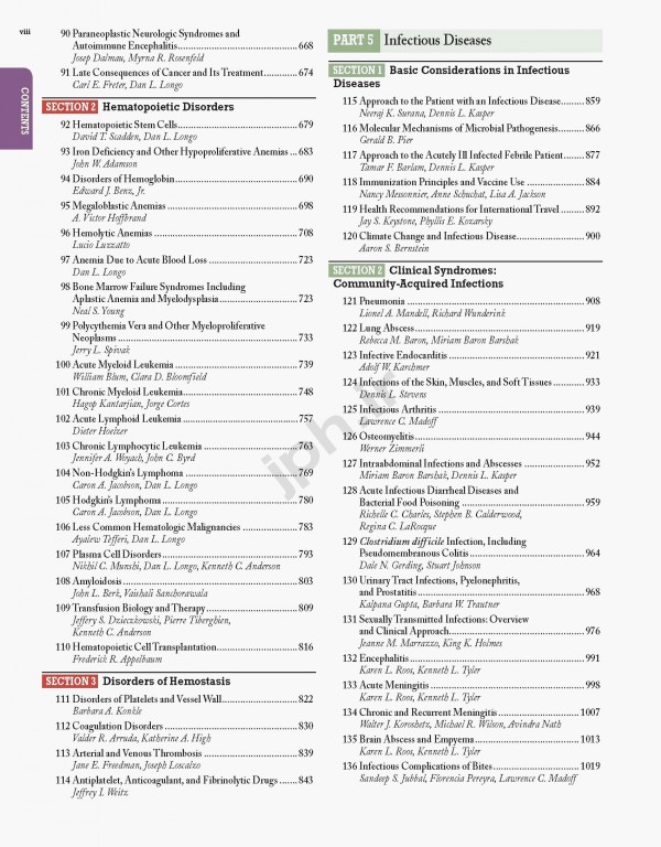 اصول طب داخلی هاریسون 2018 بسته 20 جلدی با صحافی سیمی | Harrisons Principles of Internal Medicine