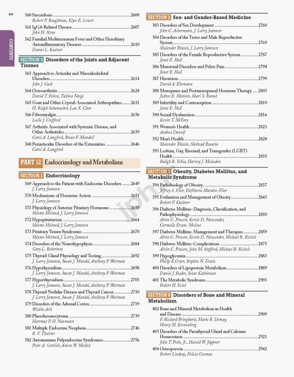 اصول طب داخلی هاریسون 2018 بسته 20 جلدی با صحافی سیمی | Harrisons Principles of Internal Medicine