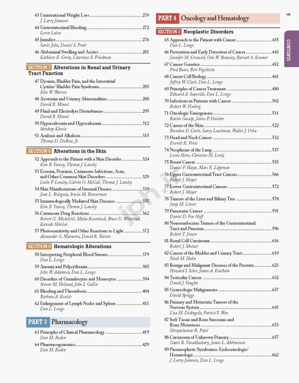 اصول طب داخلی هاریسون 2018 بسته 20 جلدی با صحافی سیمی | Harrisons Principles of Internal Medicine