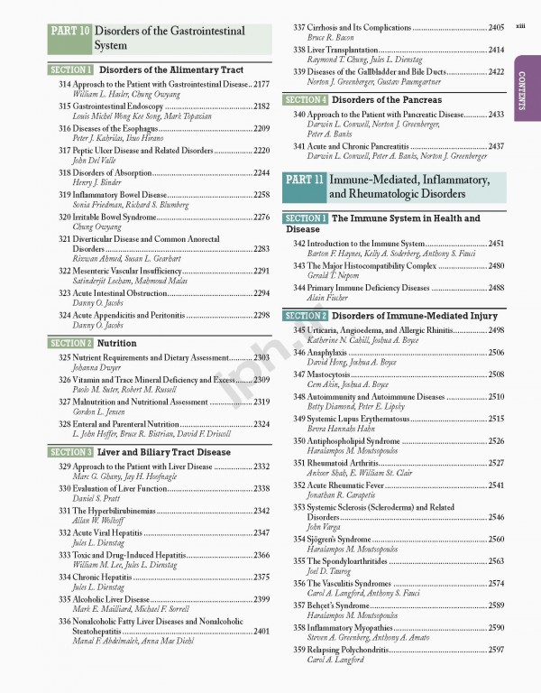 اصول طب داخلی هاریسون 2018 بسته 20 جلدی با صحافی سیمی | Harrisons Principles of Internal Medicine