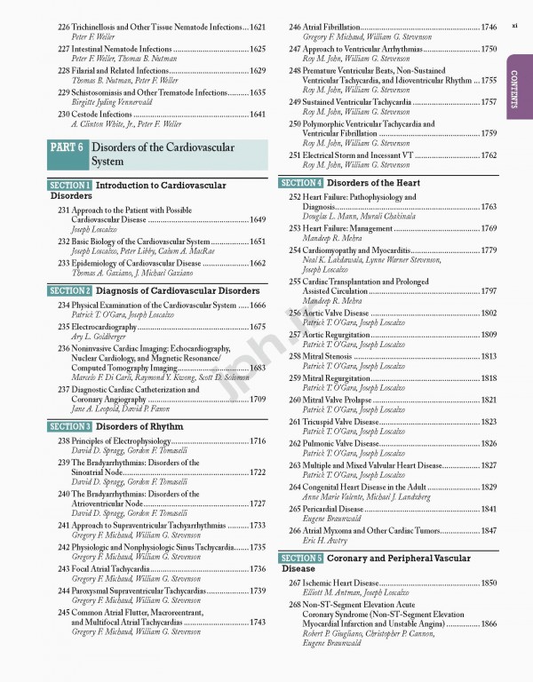 اصول طب داخلی هاریسون 2018 بسته 20 جلدی با صحافی سیمی | Harrisons Principles of Internal Medicine