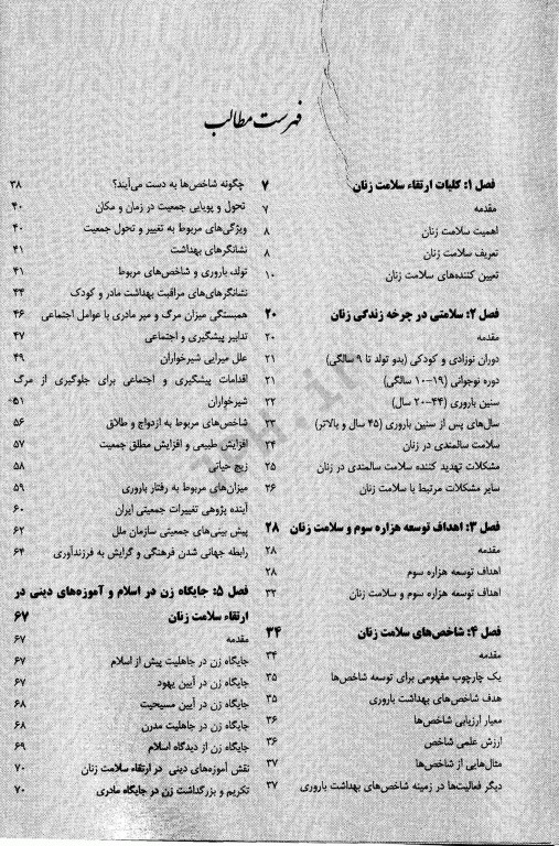 ارتقاء بهداشت و سلامت زنان دکتر باقیانی مقدم